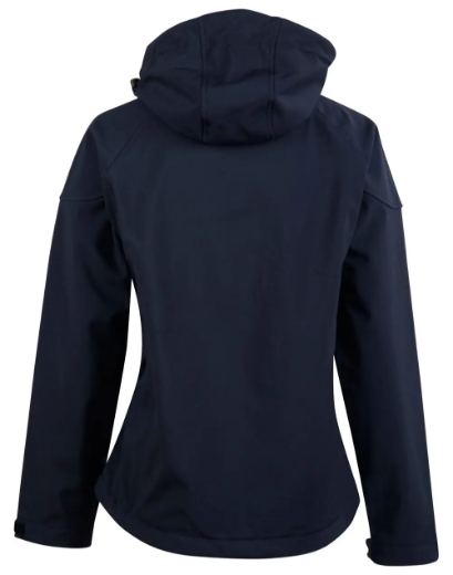 Picture of Winning Spirit, Ladies Softshell Full Zip Hoodie